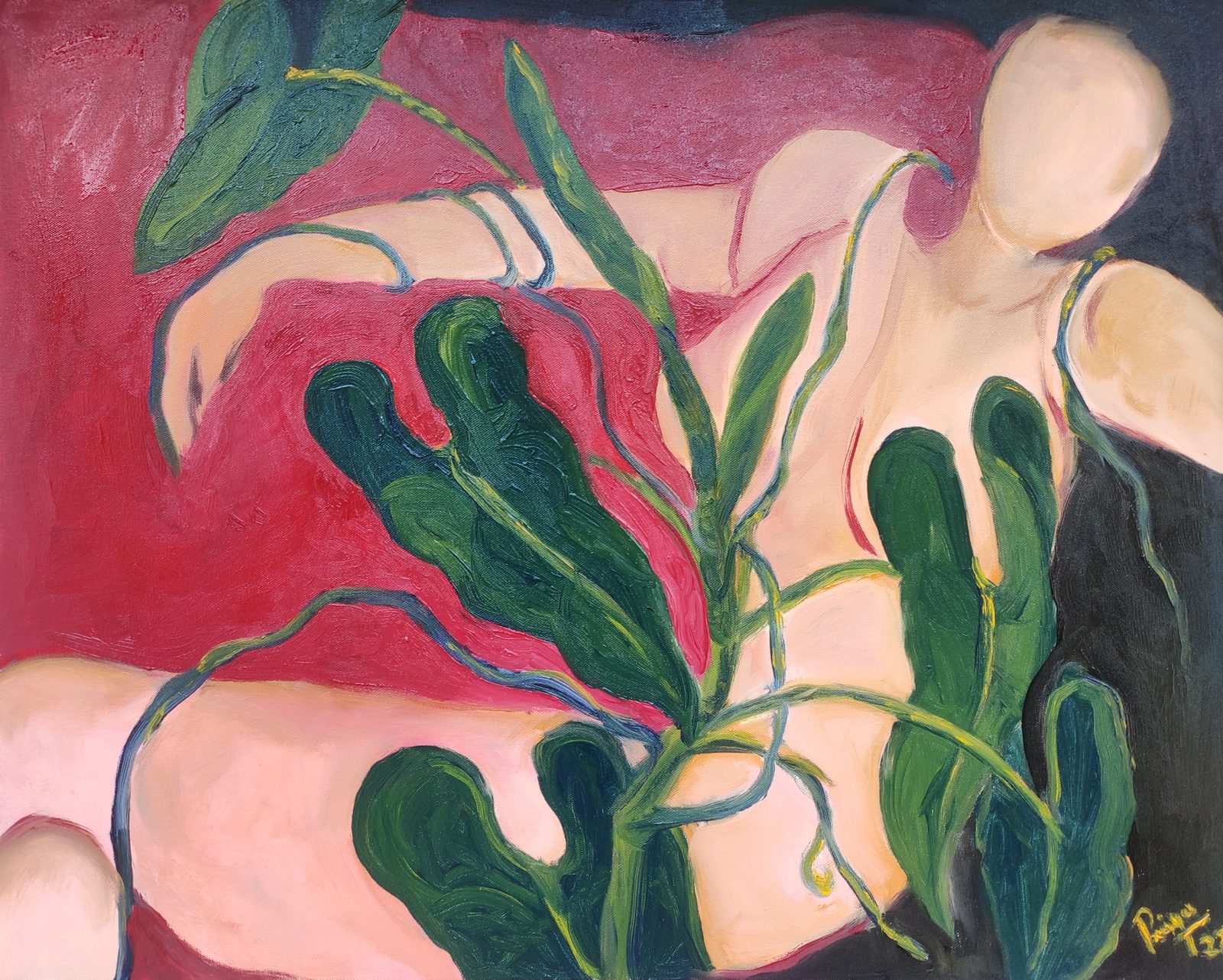 Held — two figures in a close embrace